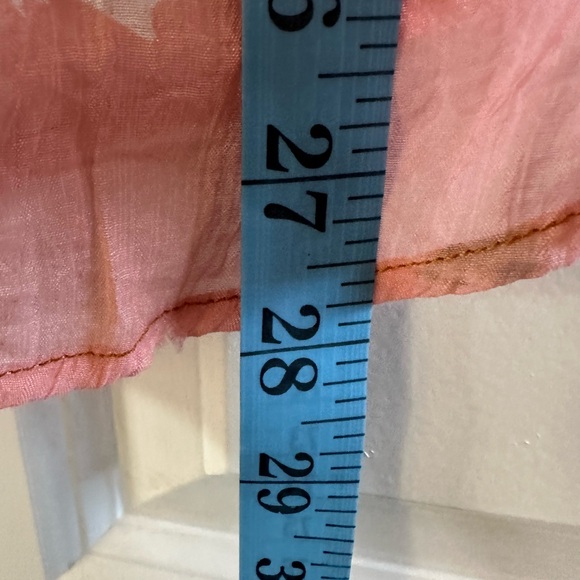 Aratta Silent Journey Long Sleeve Blouse Top Floral Sheer Size XS - Picture 10 of 12